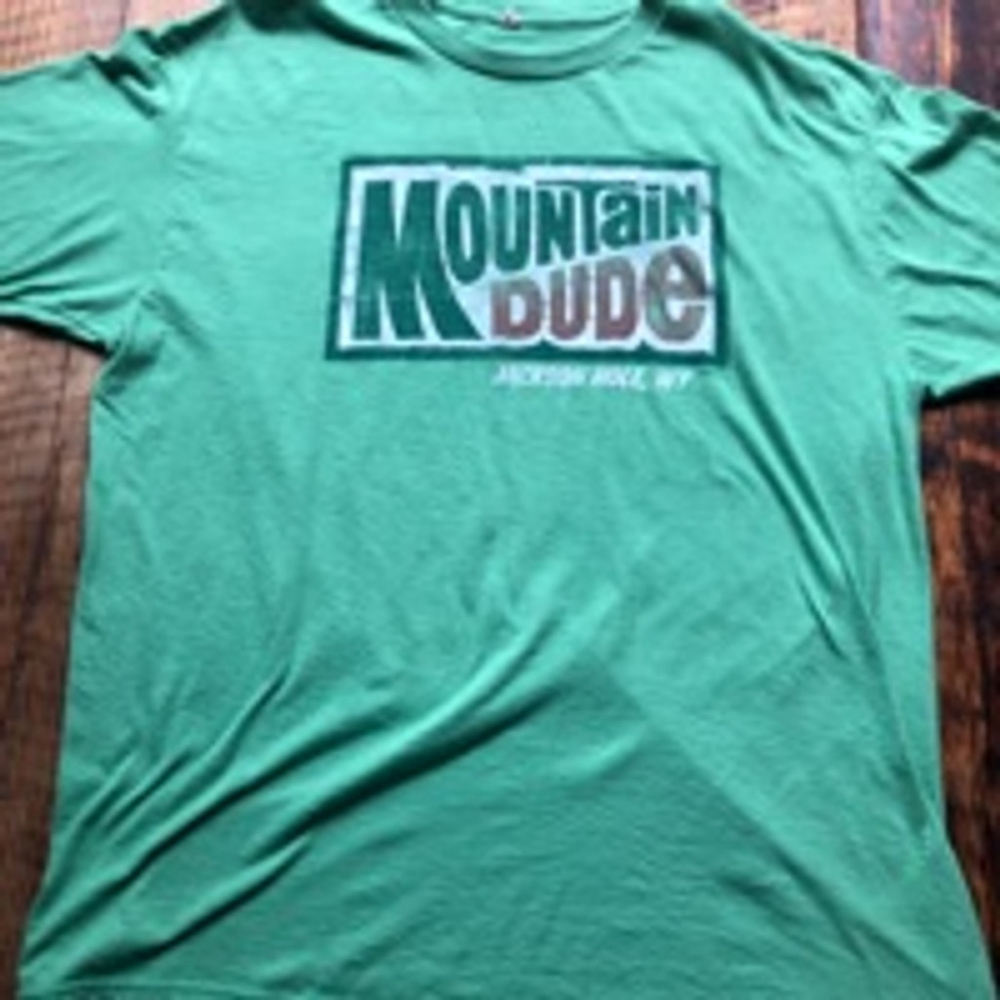 Men's Unbranded T-shirt Size XL Green